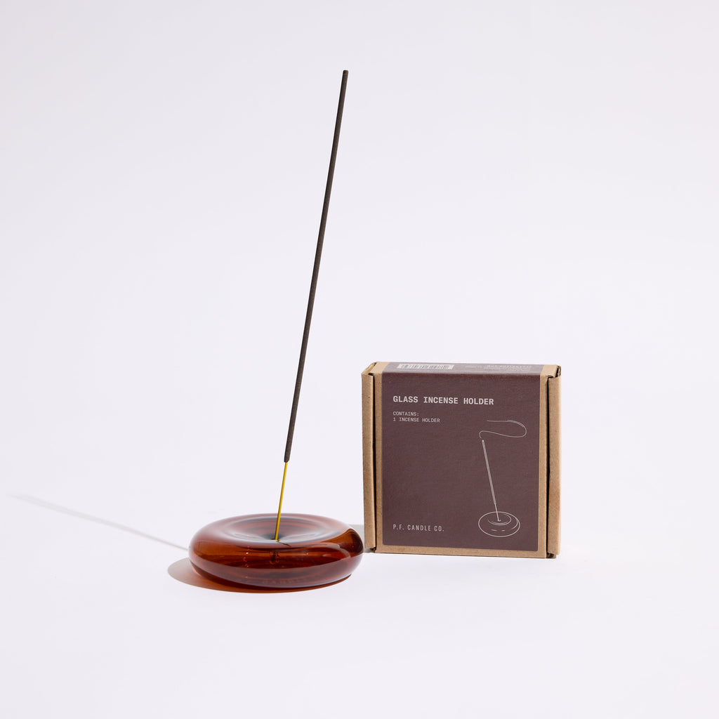 Glass Incense Holder