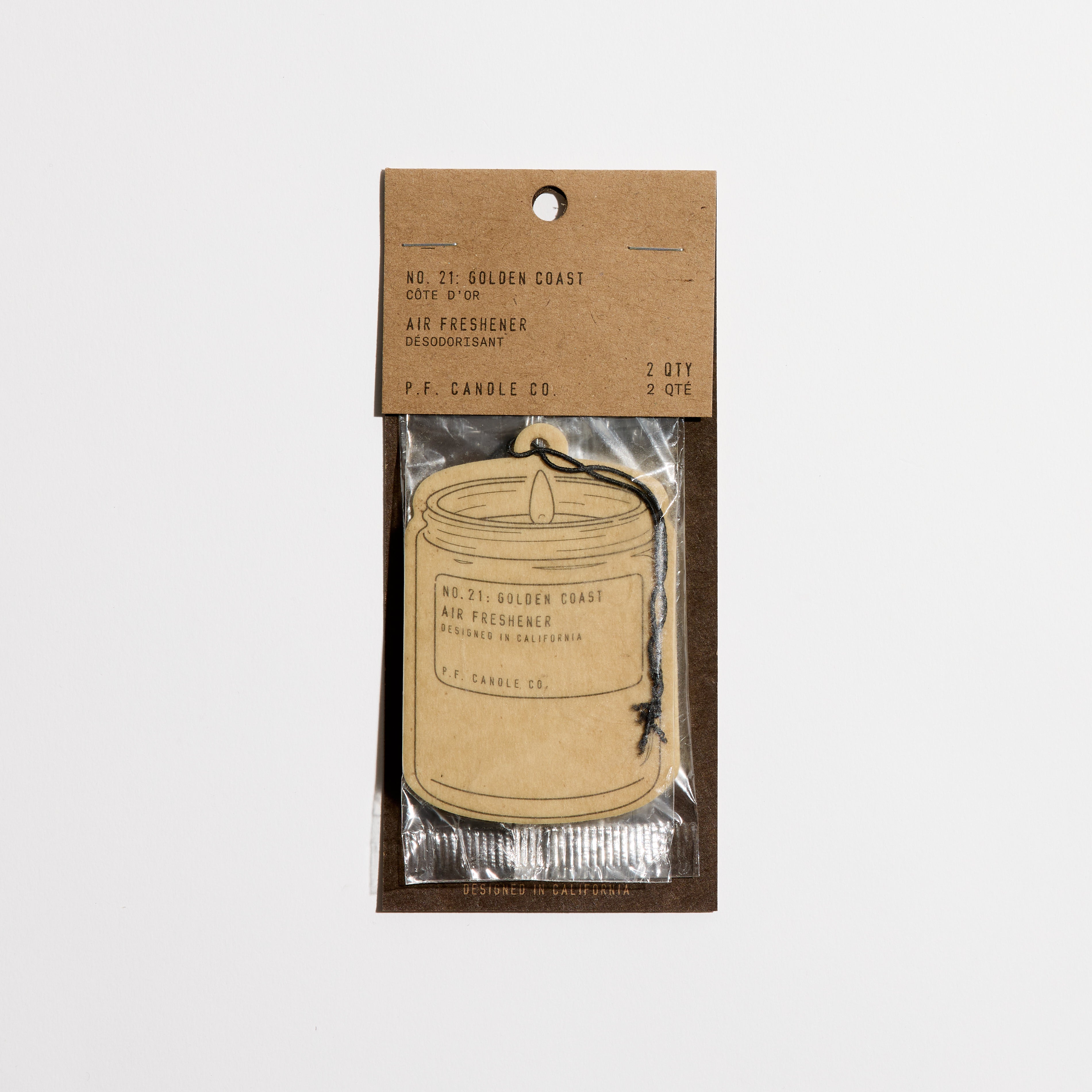 Golden Coast – Air Freshener 2-Pack