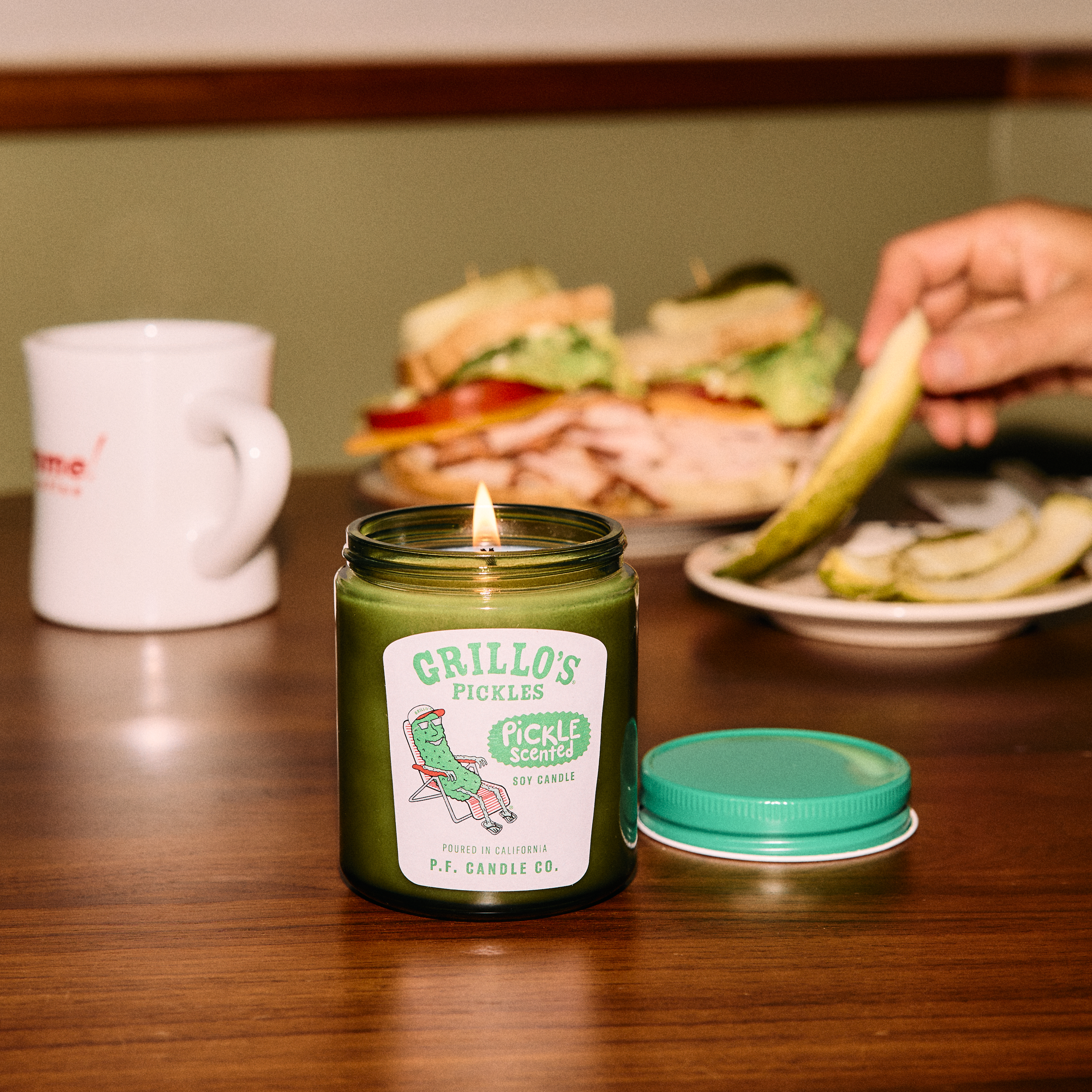 Grillo's Pickle Scented – Standard Candle