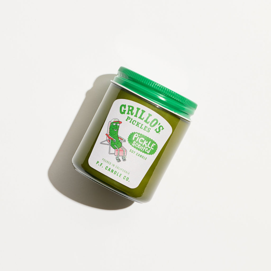 Grillo's Pickle Scented – Standard Candle