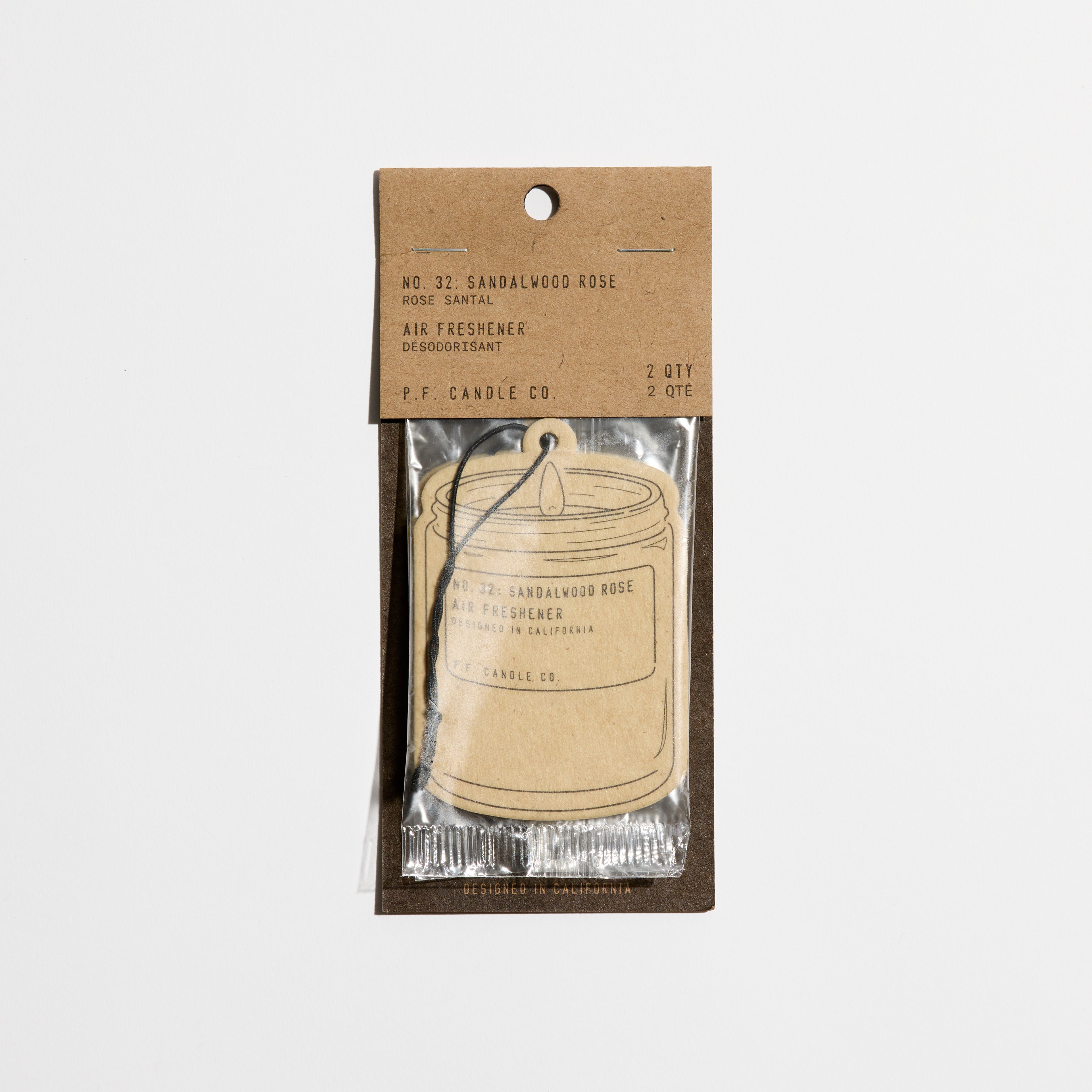 Sandalwood Rose – Air Freshener 2-Pack