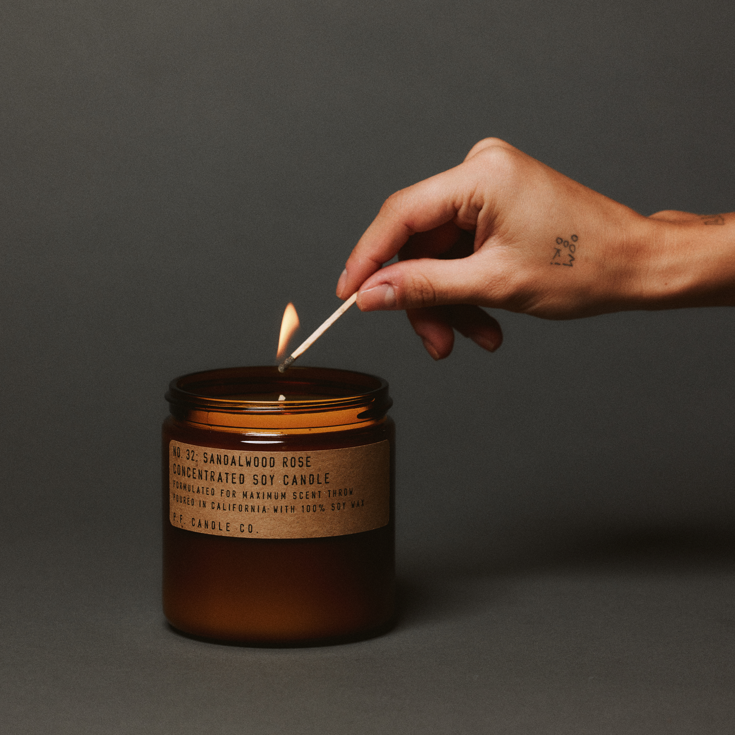 Sandalwood Rose – Large Concentrated Candle